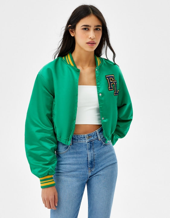 Satin Varsity Jackey