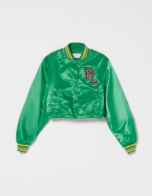 Satin Varsity Jackey