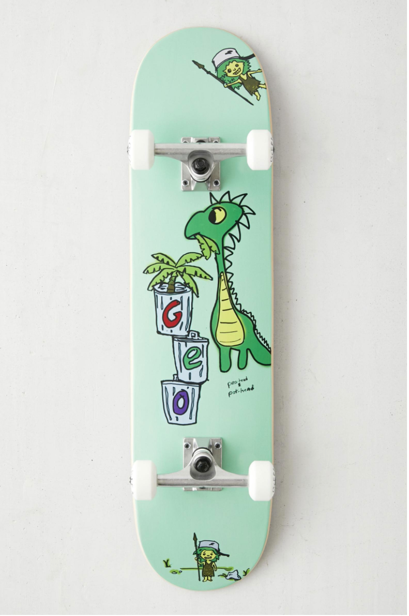 Pea Head Pot Head Skateboard